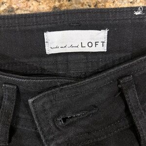 Loft High Wasted Wide Leg Pants